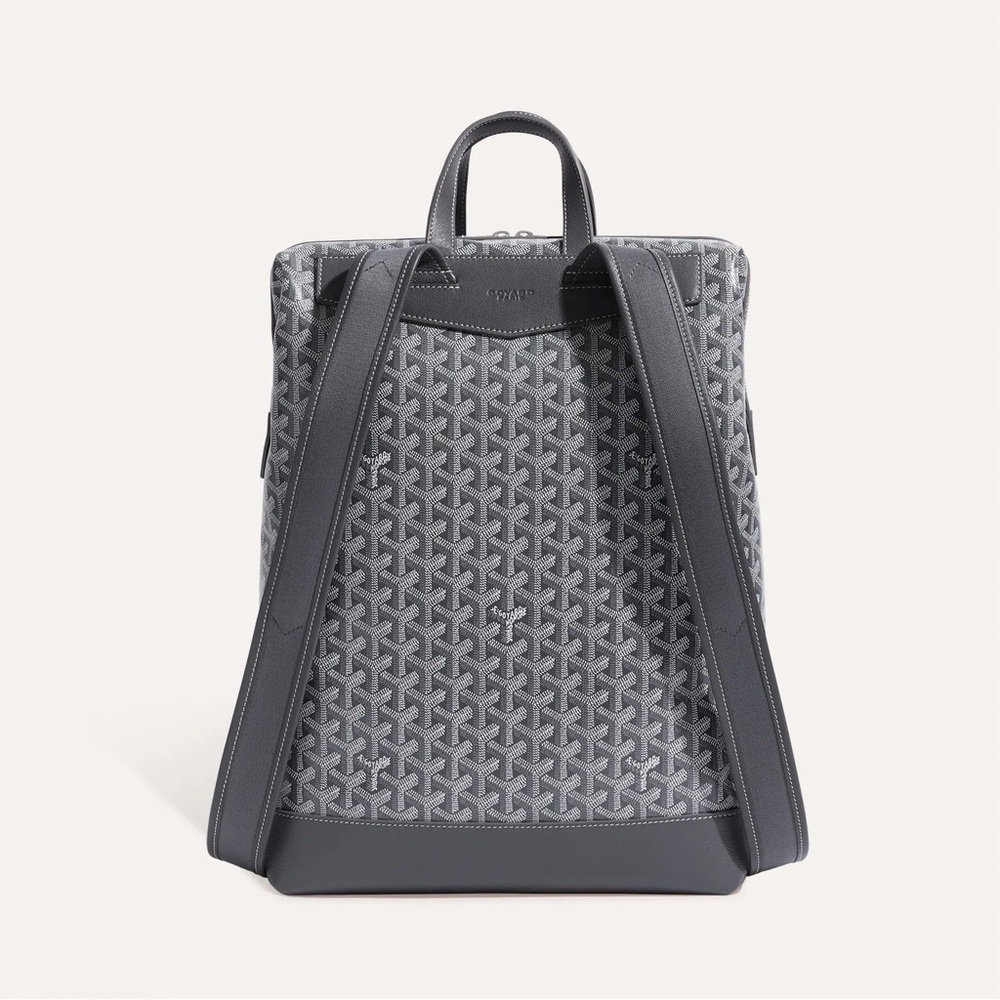 Gray Patterned Men's Backpack - Picture 3 of 6